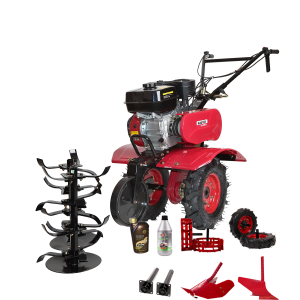 Benzininis Motoblokas - kultivatorius RIDER R-850/3 Pilna komplektacija + Dovana KD10525 24 Eur vertės - Sodrinta.lt