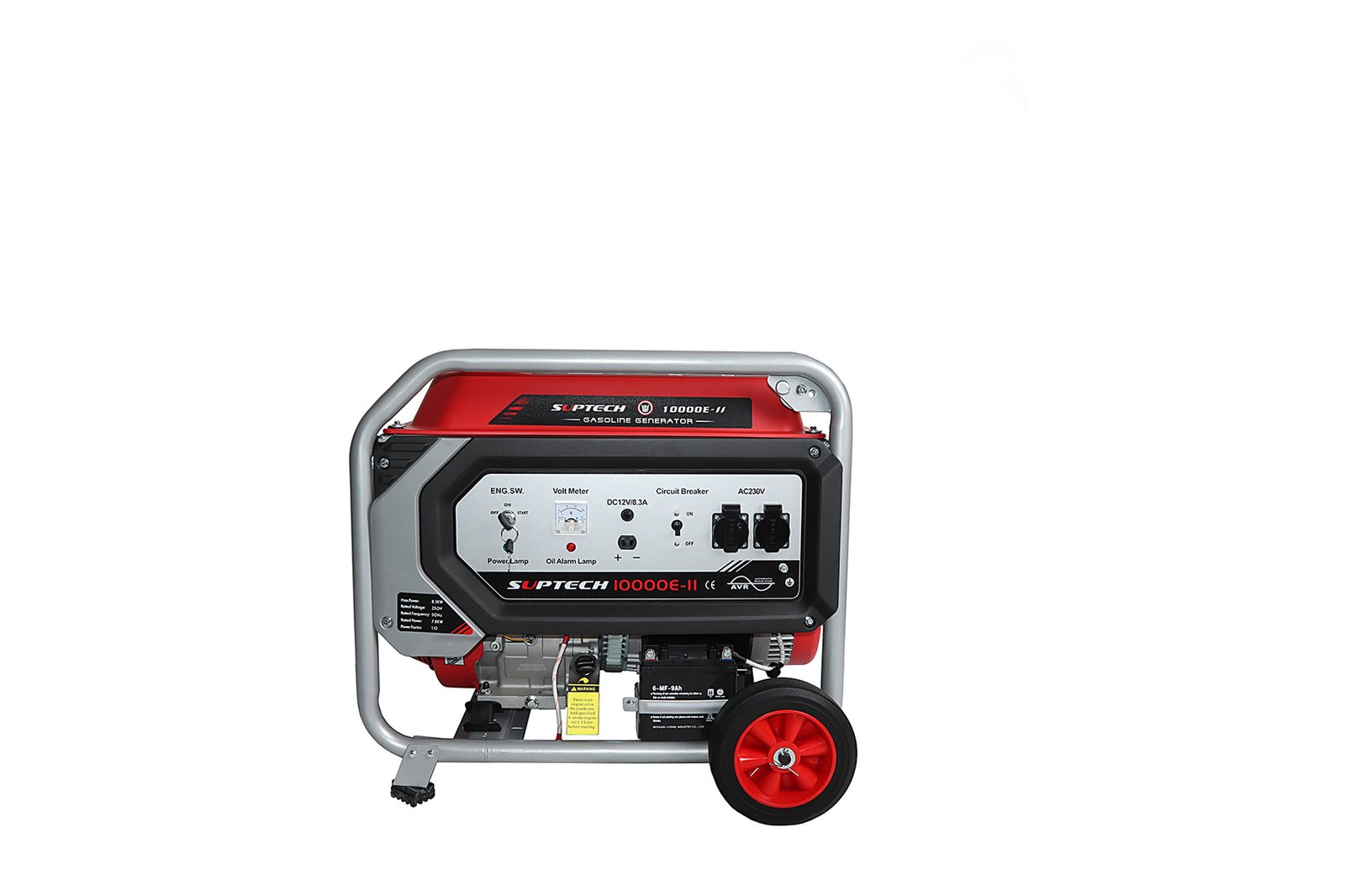 Benzininis generatorius SUPTECH 10000E-II (vienfazis) - Image 2