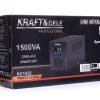 NEPERTRAUKIAMO MAITINIMO ŠALTINIS UPS 1500VA LCD Kraftdele KD1929 - Sodrinta.lt