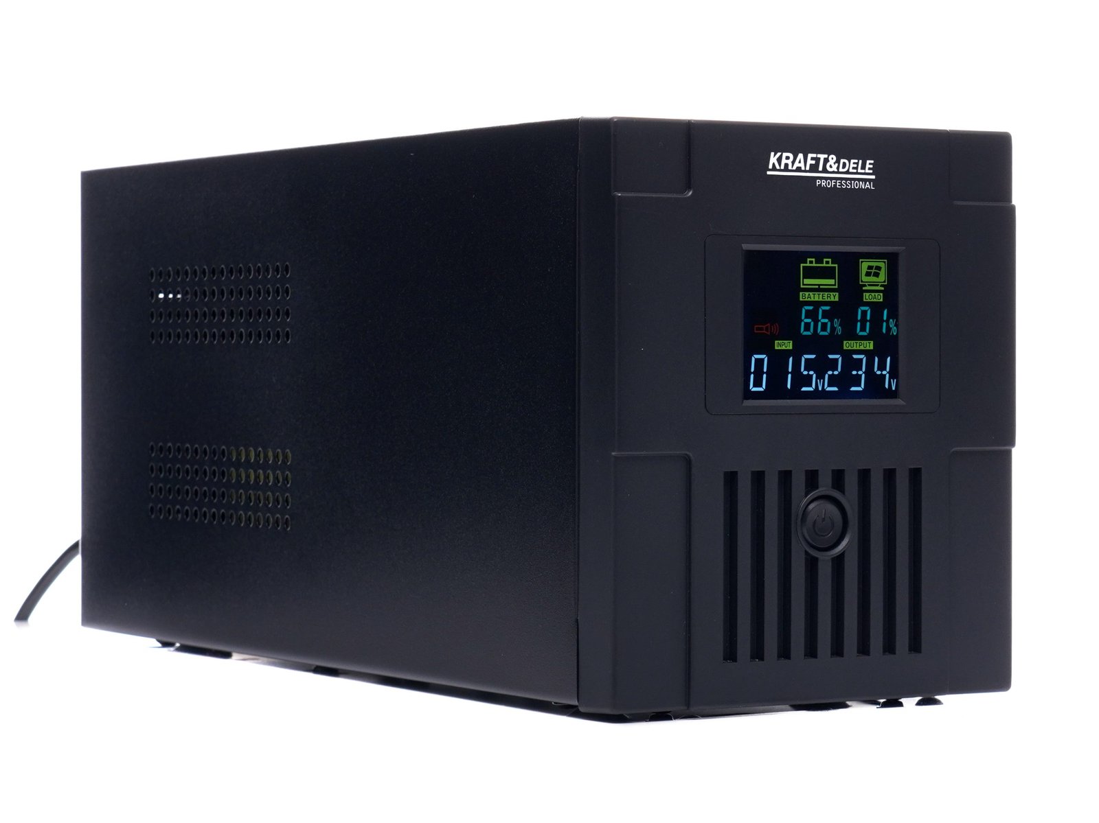 NEPERTRAUKIAMO MAITINIMO ŠALTINIS UPS 1500VA LCD Kraftdele KD1929 - Sodrinta.lt