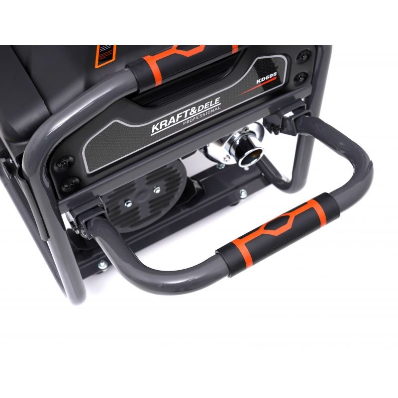 Benzininis vienfazis elektros generatorius 3,2 / 3,5KW KD695 - Sodrinta.lt