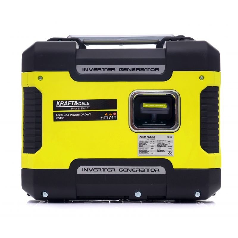 Inverterinis benzininis elektros generatorius 1900W Kraftdele KD133 - Sodrinta.lt