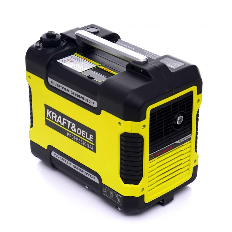Inverterinis benzininis elektros generatorius 1900W Kraftdele KD133 - Sodrinta.lt