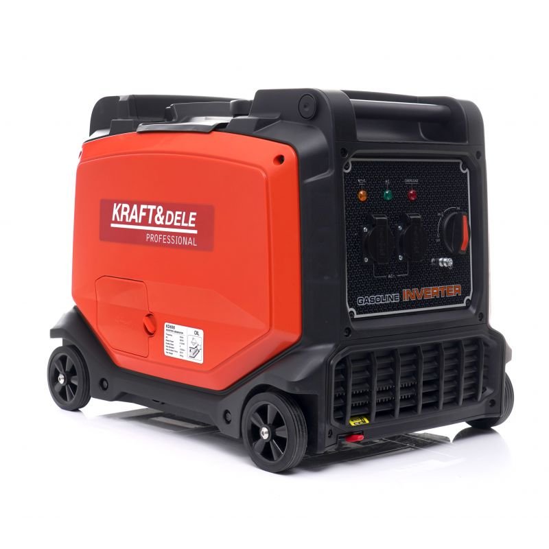 Inverterinis elektros generatorius 4 kW / 4,3 kW Kraftdele KD698 - Sodrinta.lt