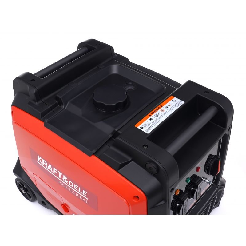 Inverterinis elektros generatorius 4 kW / 4,3 kW Kraftdele KD698 - Sodrinta.lt