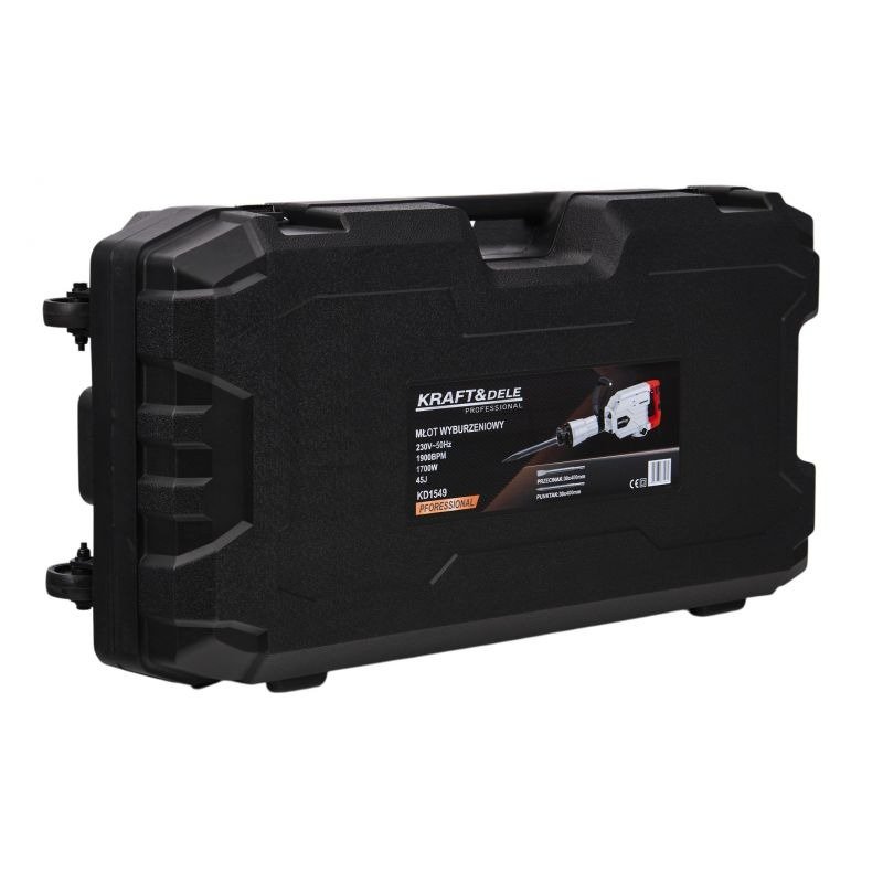 Kraftdele KD1549 atskėlimo plaktukas kraftdele 1700W 45J - Sodrinta.lt