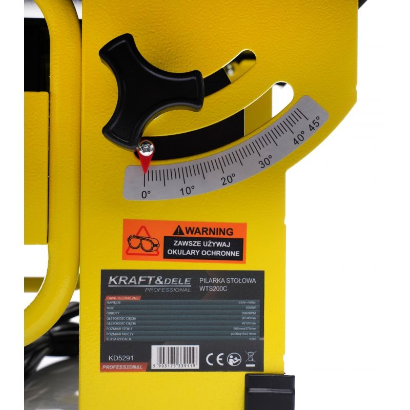 Medienos pjovimo staklės 2000W KD5291 - Sodrinta.lt