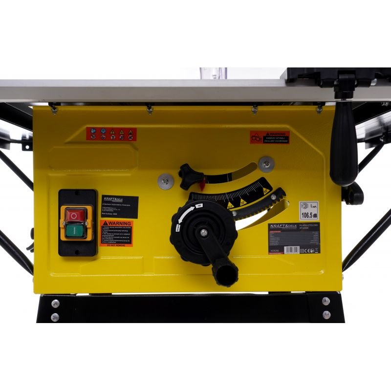 Medienos tiesinio pjovimo staklės su kojom Ø250mm. 2900W KD5293 - Sodrinta.lt