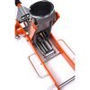 Hidraulinis žemo profilio domkratas su ratukais 2.5T 85-470mm KD1376 - Sodrinta.lt