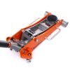 Hidraulinis žemo profilio domkratas su ratukais 2.5T 85-470mm KD1376 - Sodrinta.lt