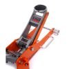 Hidraulinis žemo profilio domkratas su ratukais 2.5T 85-470mm KD1376 - Sodrinta.lt