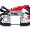 Nešiojamos juostinės metalo pjovimo staklės 1900W KD3037 - Sodrinta.lt