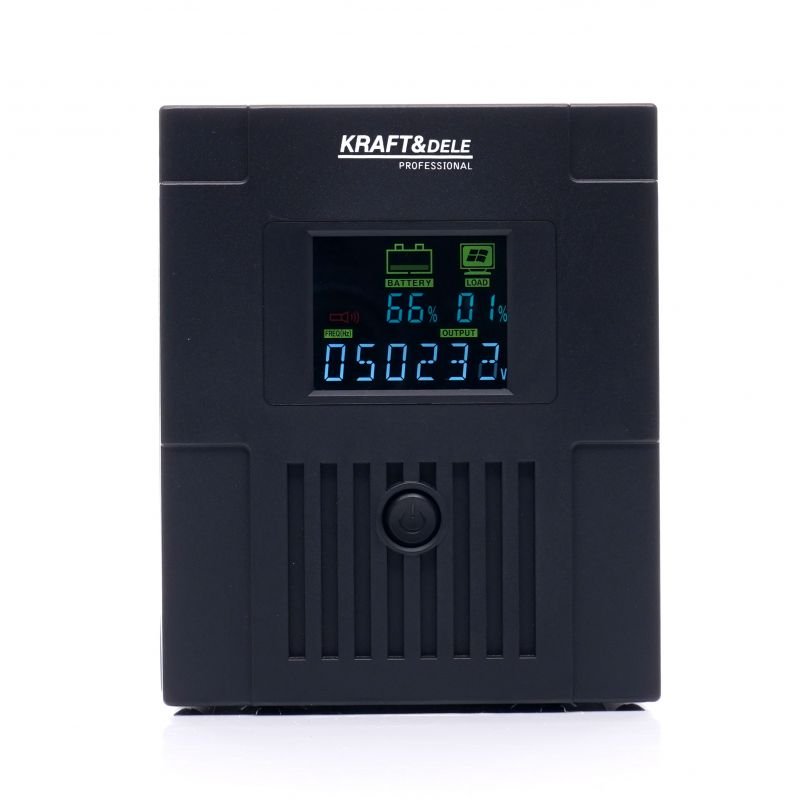 NEPERTRAUKIAMO MAITINIMO ŠALTINIS UPS 1500VA LCD Kraftdele KD1929 - Sodrinta.lt