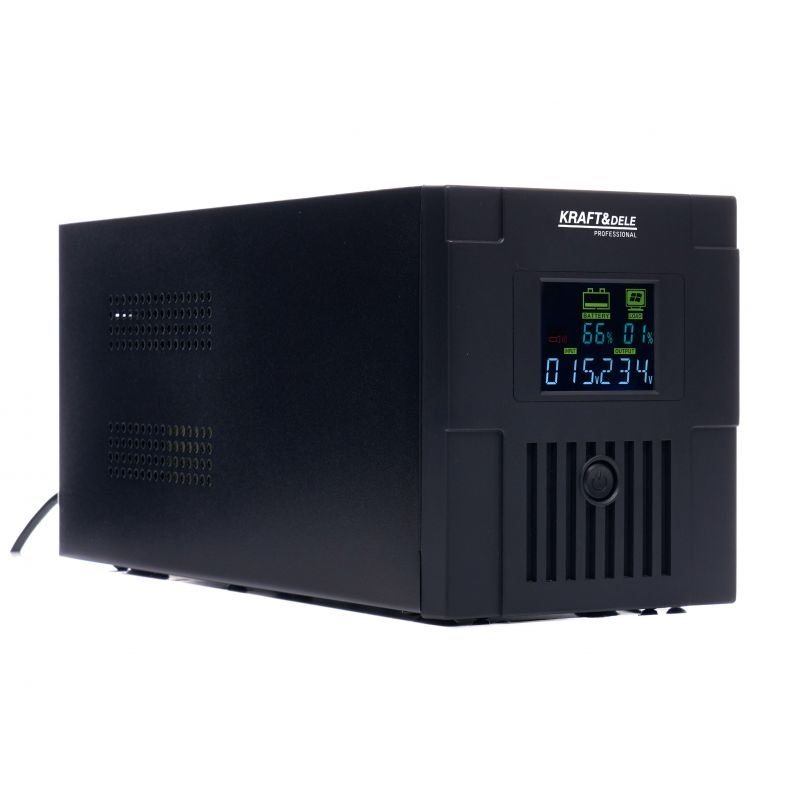 NEPERTRAUKIAMO MAITINIMO ŠALTINIS UPS 1500VA LCD Kraftdele KD1929 - Sodrinta.lt