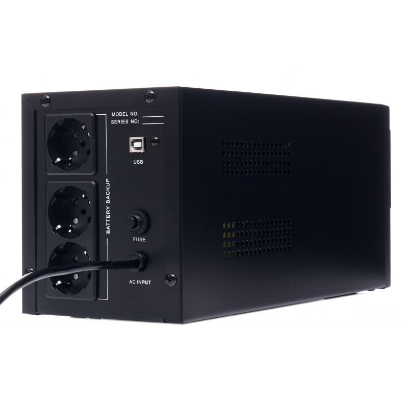 NEPERTRAUKIAMO MAITINIMO ŠALTINIS UPS 1500VA LCD Kraftdele KD1929 - Sodrinta.lt