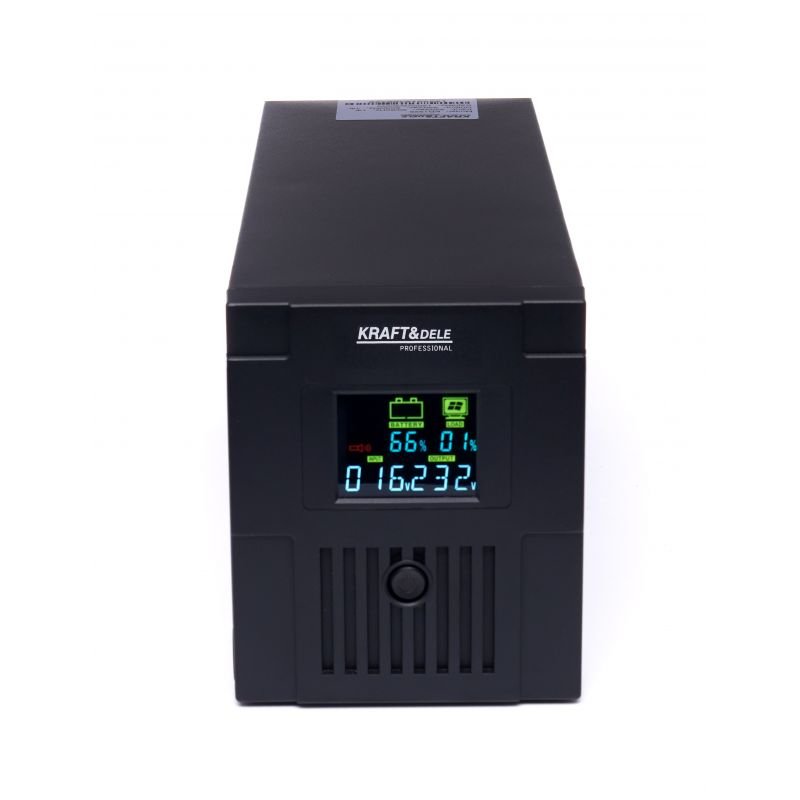 NEPERTRAUKIAMO MAITINIMO ŠALTINIS UPS 1500VA LCD Kraftdele KD1929 - Sodrinta.lt