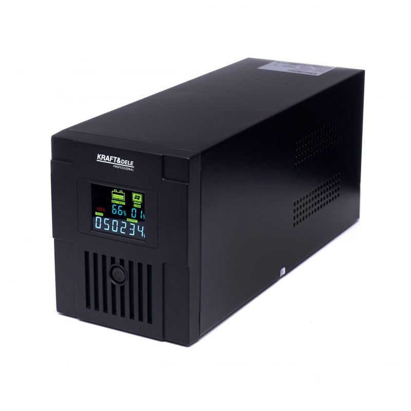 NEPERTRAUKIAMO MAITINIMO ŠALTINIS UPS 1500VA LCD Kraftdele KD1929 - Sodrinta.lt