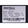 NEPERTRAUKIAMO MAITINIMO ŠALTINIS UPS 1500VA LCD Kraftdele KD1929 - Sodrinta.lt