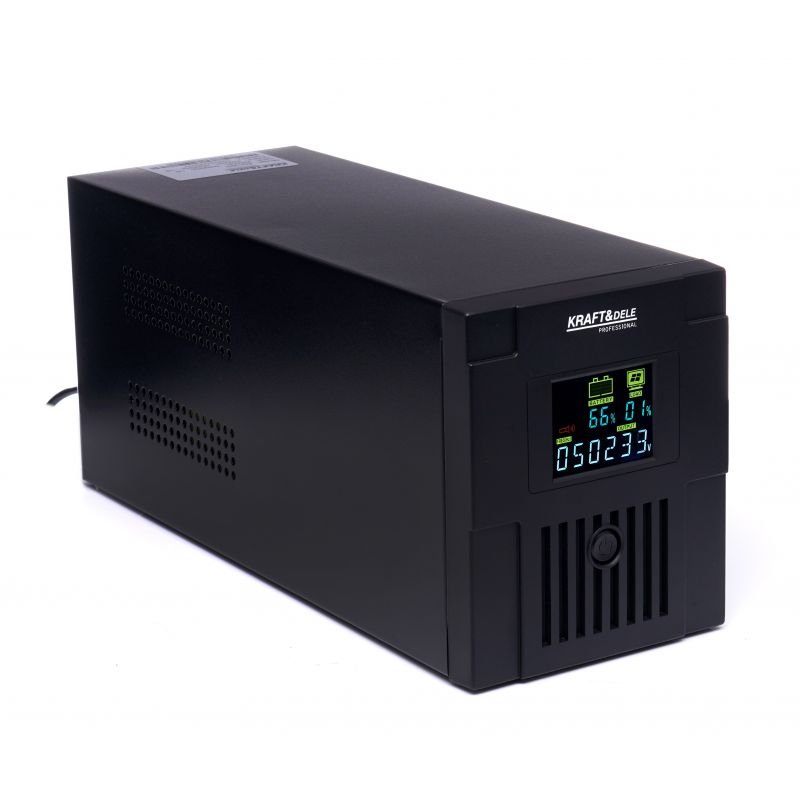 NEPERTRAUKIAMO MAITINIMO ŠALTINIS UPS 1500VA LCD Kraftdele KD1929 - Sodrinta.lt