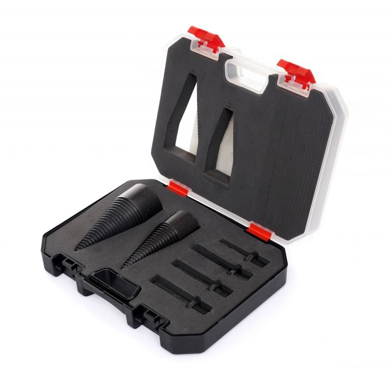 Medienos skaldymo grąžtų rinkinys 32mm / 42mm KD11248 - Sodrinta.lt