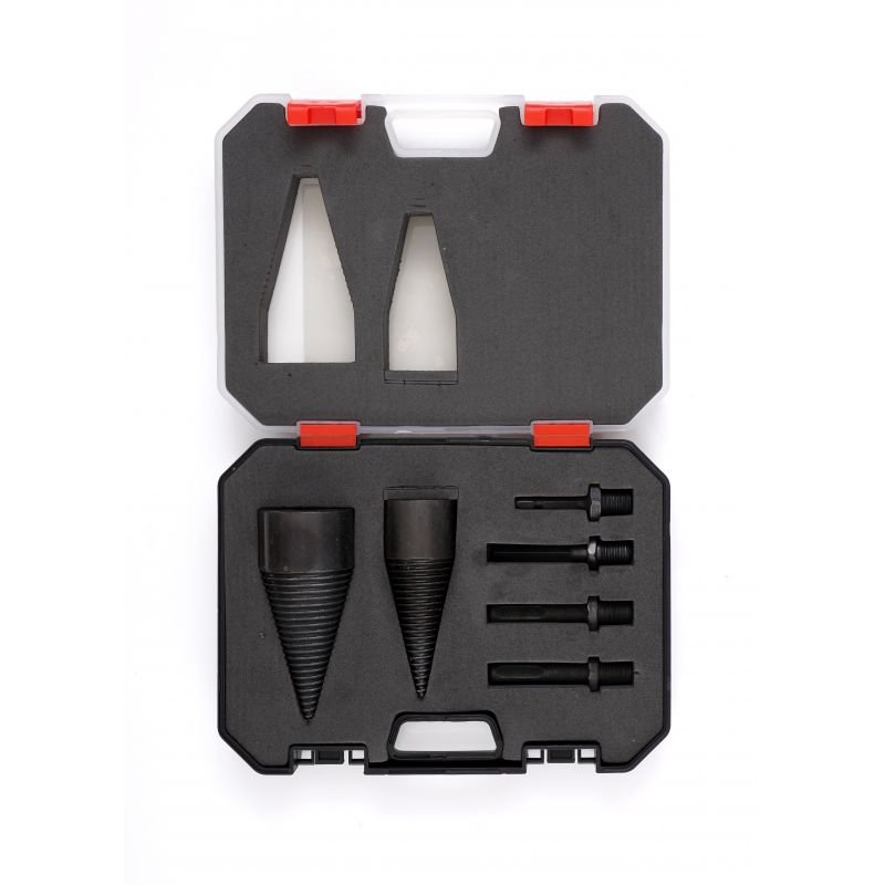 Medienos skaldymo grąžtų rinkinys 32mm / 42mm KD11248 - Sodrinta.lt