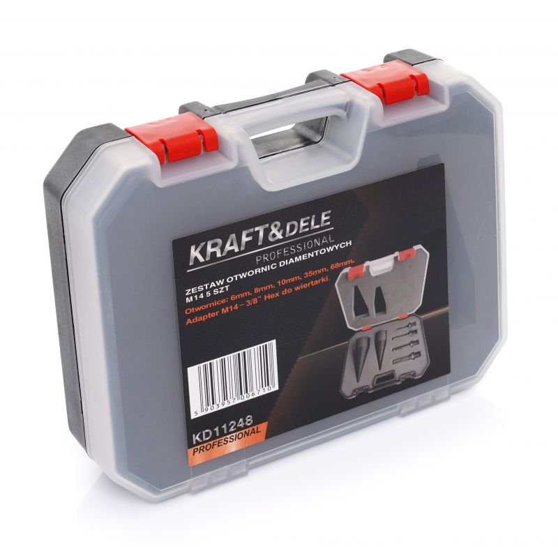 Medienos skaldymo grąžtų rinkinys 32mm / 42mm KD11248 - Sodrinta.lt
