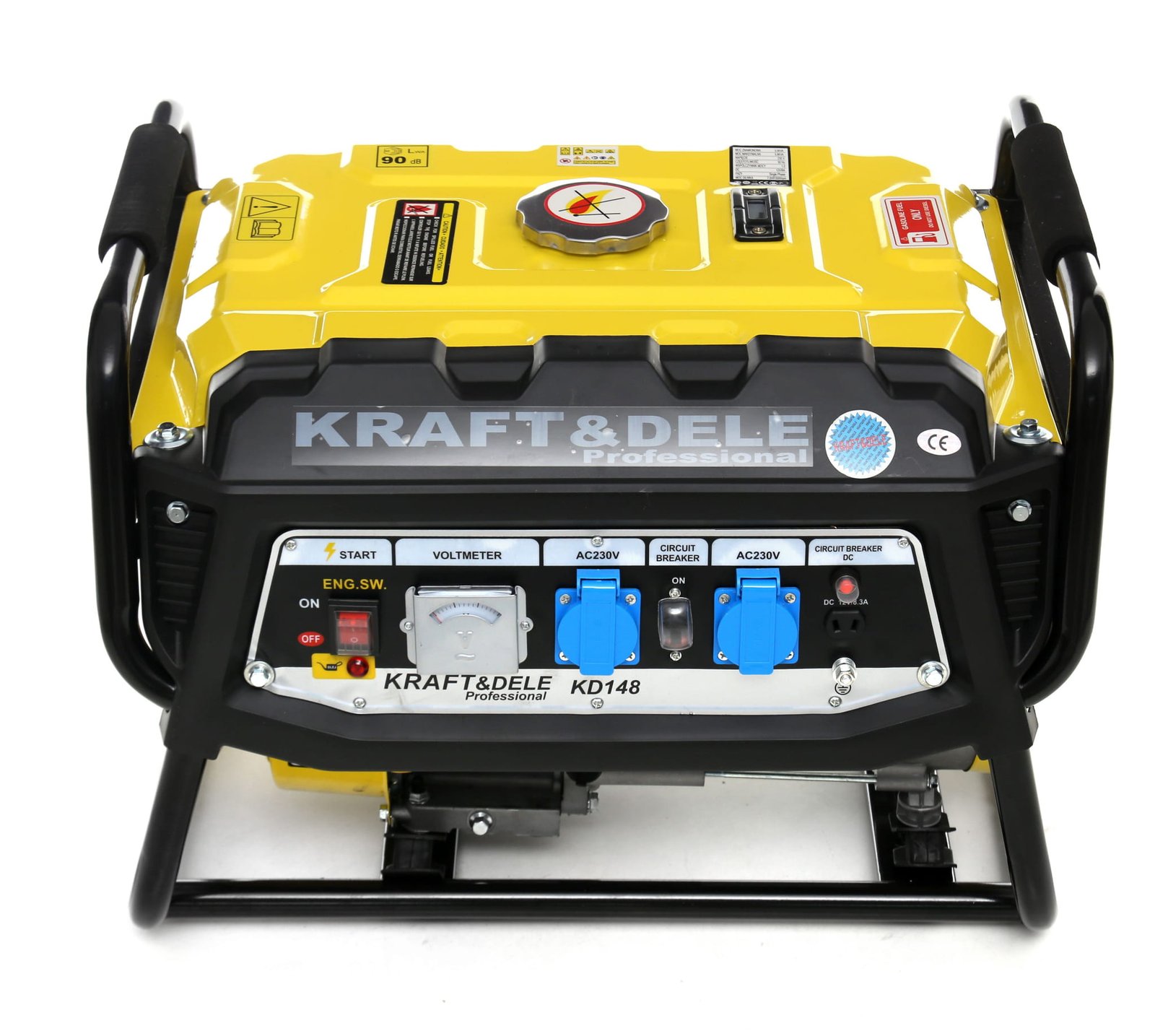 Benzininis vienfazis elektros generatorius 3500W KD148 - Sodrinta.lt