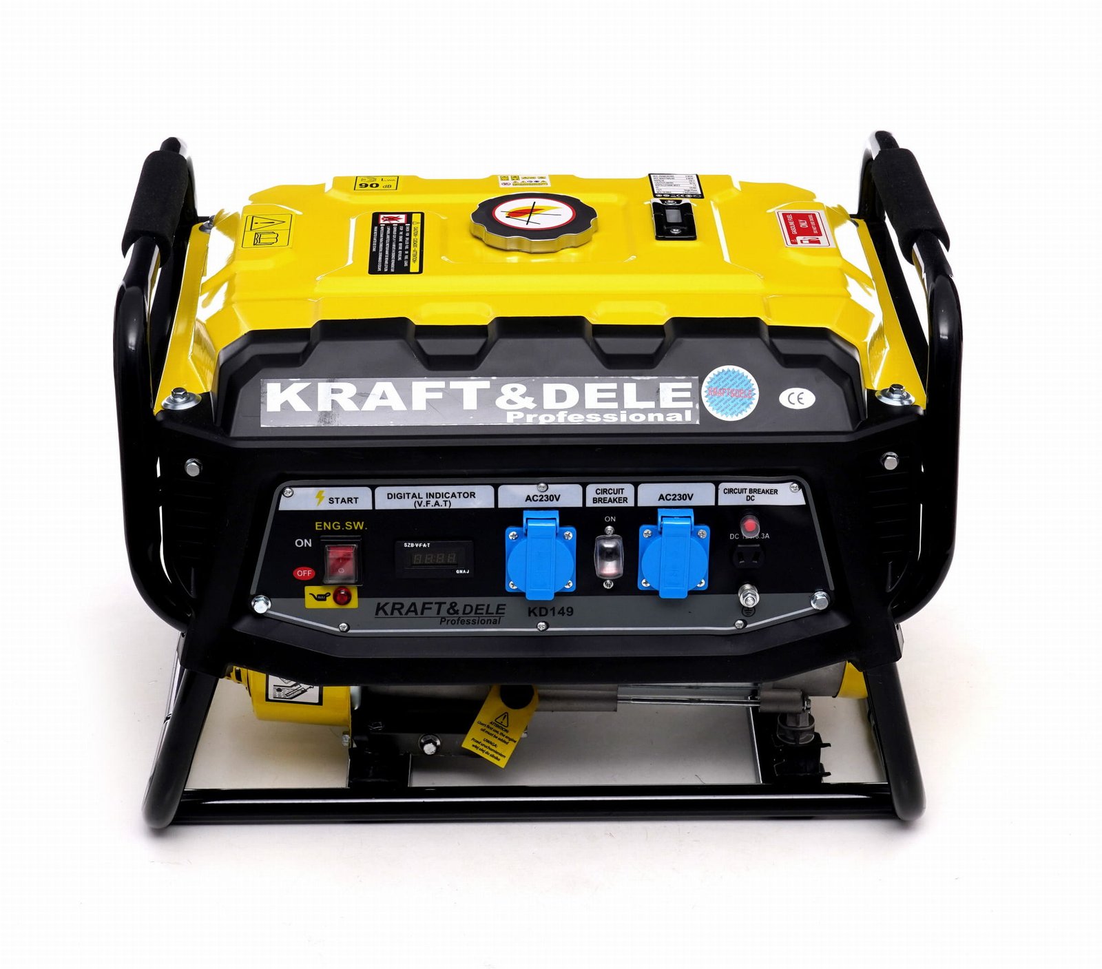 Benzininis vienfazis elektros generatorius 3500W KD149 - Sodrinta.lt
