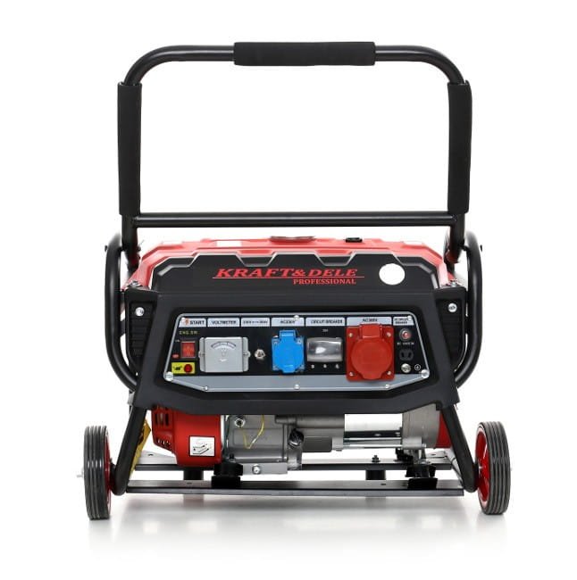 Benzininis trifazis elektros generatorius 3000W 12/230/380V KD139 - Sodrinta.lt