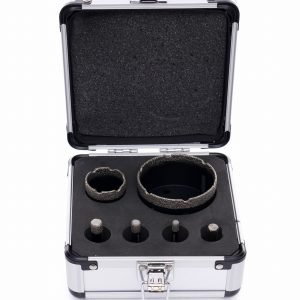 Deimantinių gręžimo karūnų rinkinys 6vnt. 6-68mm M14 KD11226 - Sodrinta.lt