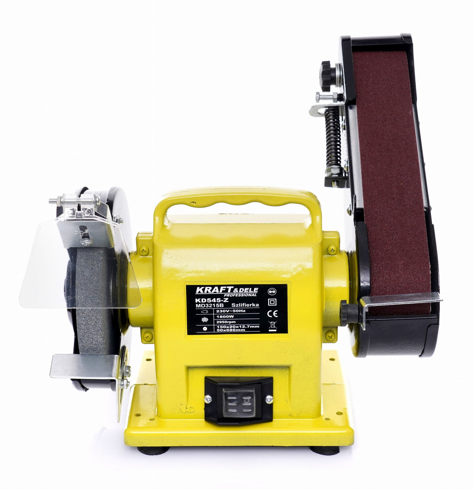 Stalinė juostinės šlifavimo staklės 2in1 1800W KD545-Z - Sodrinta.lt