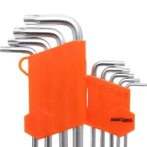 9 dalių TORX raktų rinkinys KD10295 - Sodrinta.lt