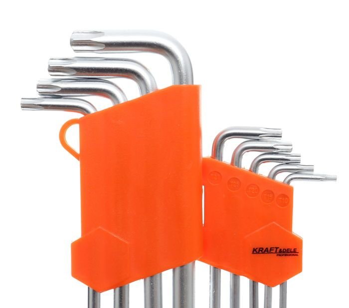 9 dalių TORX raktų rinkinys KD10295 - Sodrinta.lt