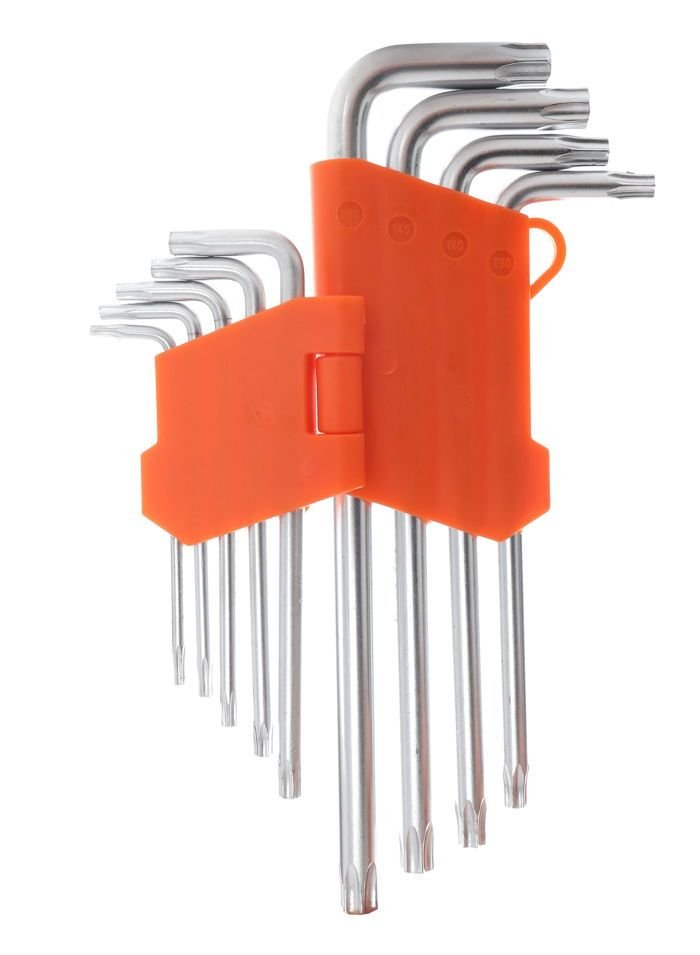 18 dalių šešiakampių ir torx raktų rinkinys KD10297 - Sodrinta.lt