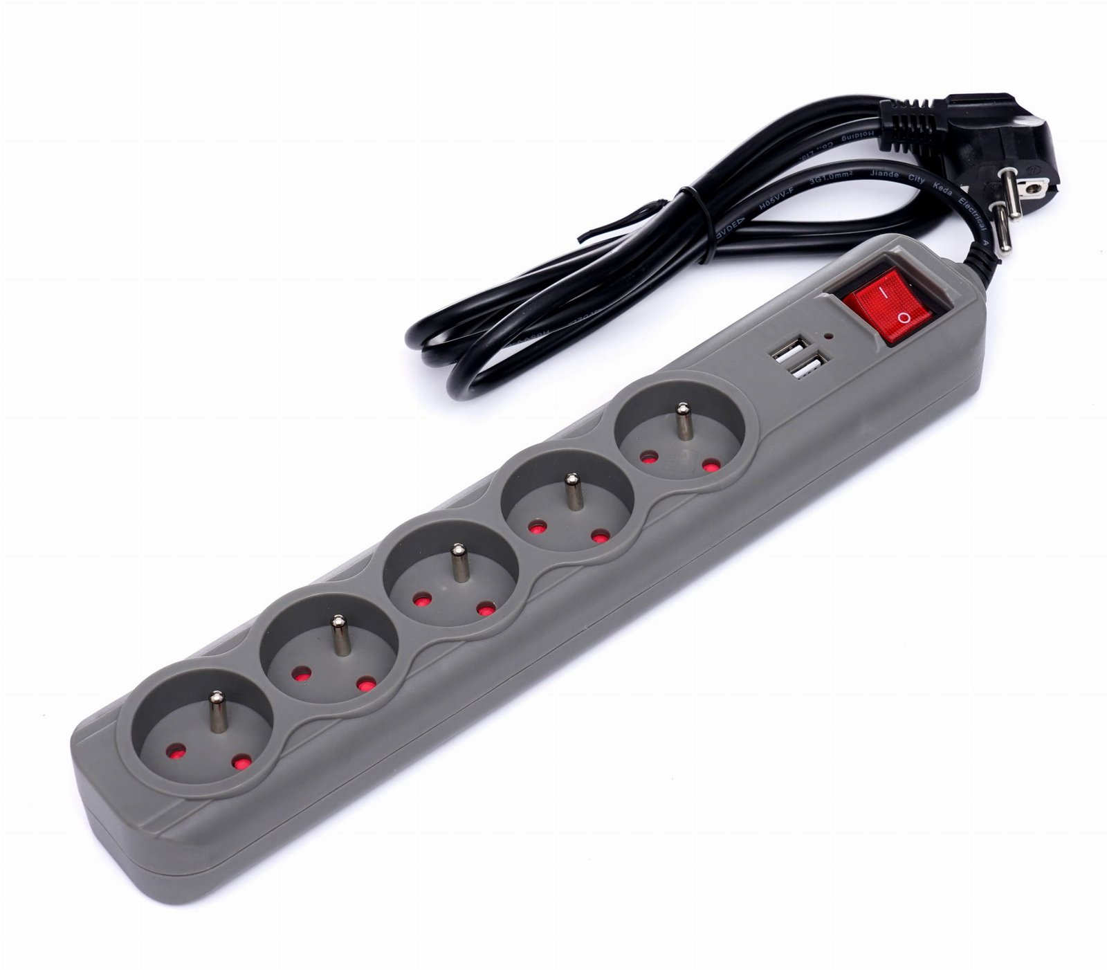 Prailgintuvas su USB lizdais 3 m KD4034 - Sodrinta.lt