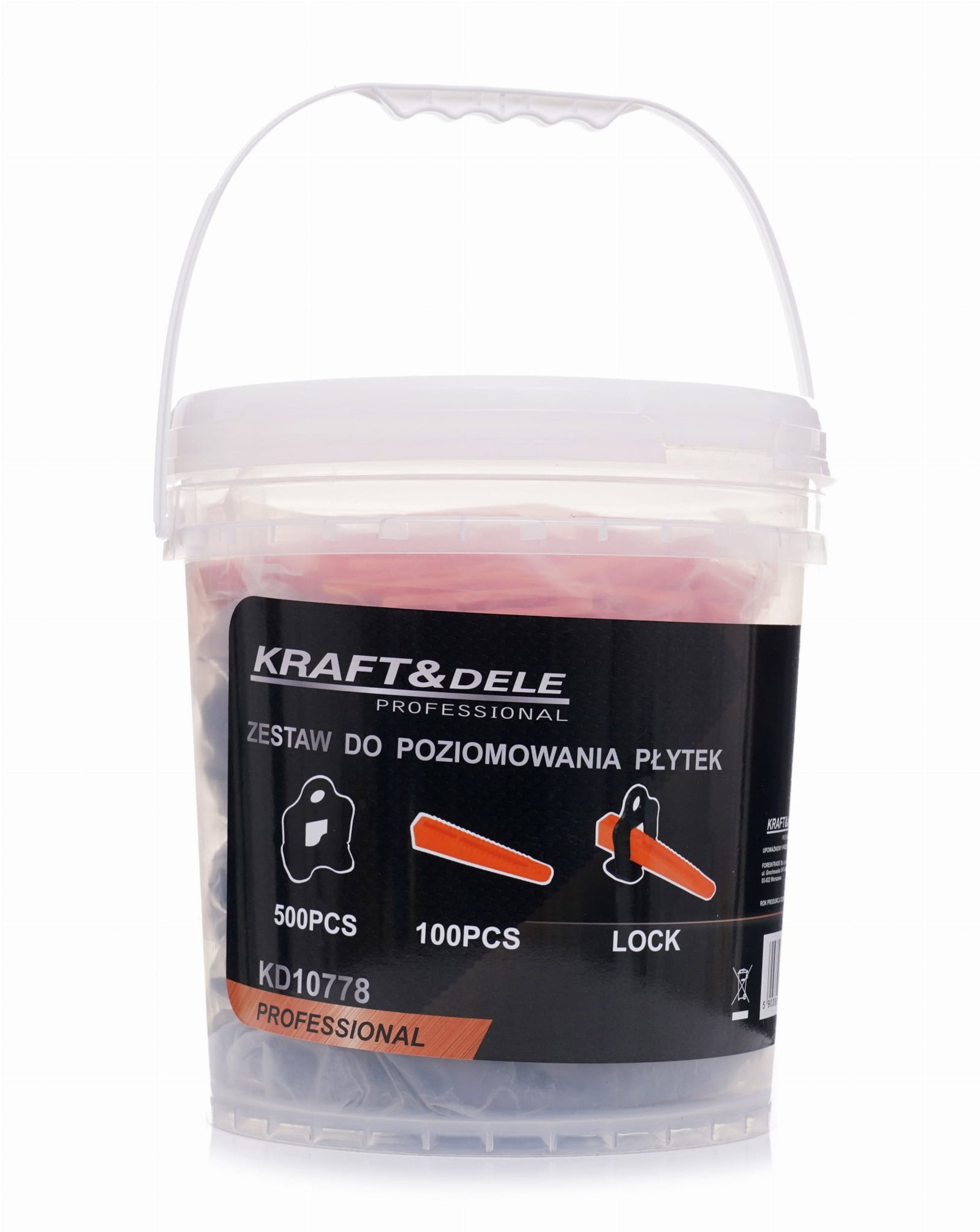 Plytelių lyginimo sistema 600 vnt. KD10778 - Sodrinta.lt