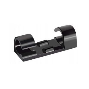 Kabelių organizatorius su lipnia juosta, 20 vnt., 30x10 mm, KD10081 - Sodrinta.lt