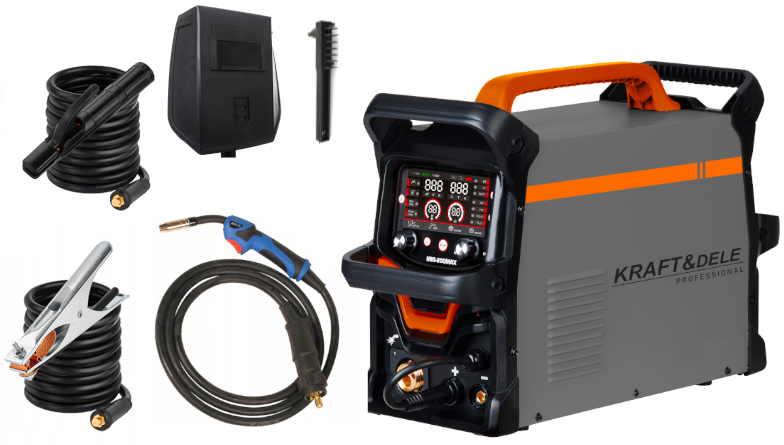 INVERTERINIS SUVIRINIMO APARATAS 255A MIG/FLUX/MMA/LIFT TIG/ALU KD3422 - Sodrinta.lt