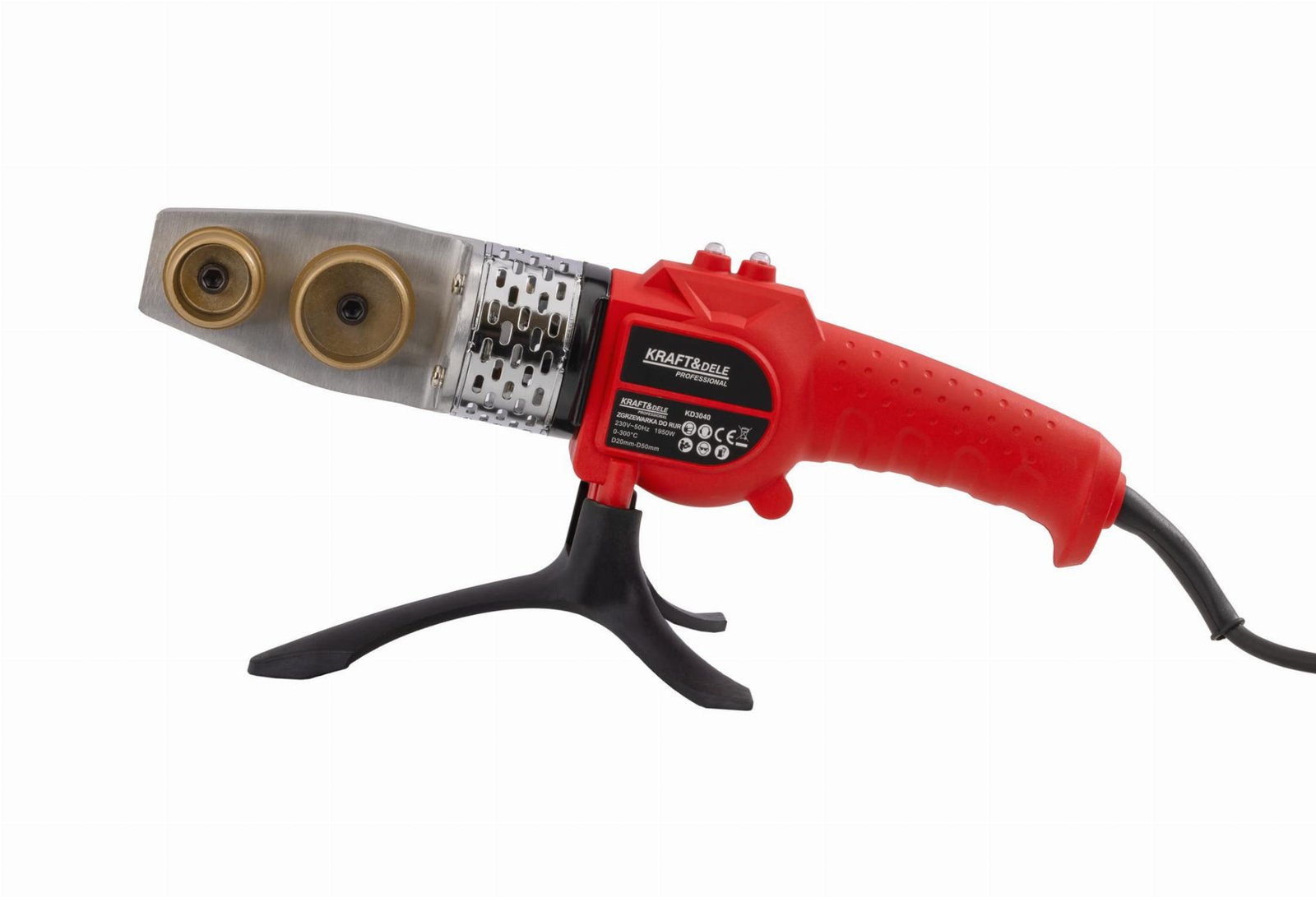Suvirinimo aparatas termoplasto vamzdžiams (PVC) 1900W KD3040 - Sodrinta.lt