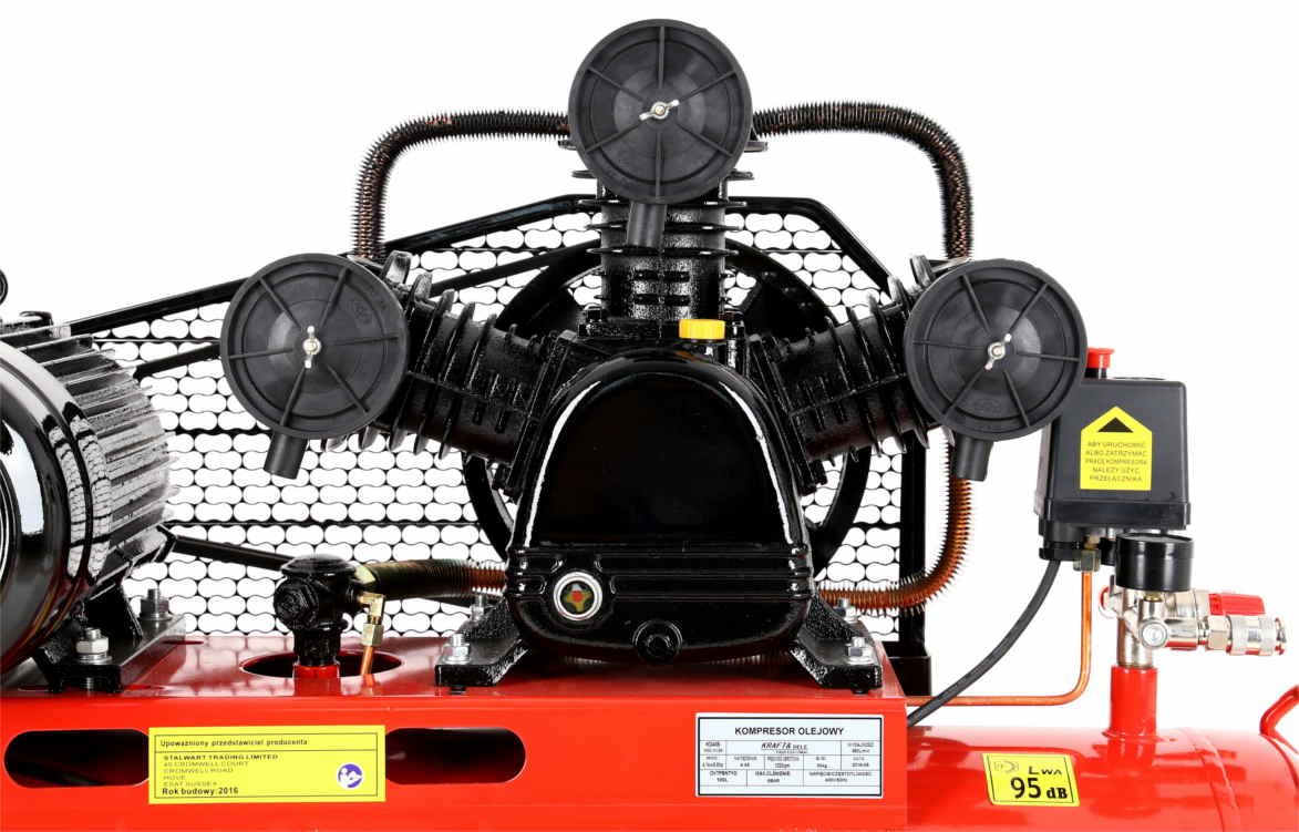 Stūmoklinis/diržinis oro kompresorius 200L 3 400V KD408 - Sodrinta.lt