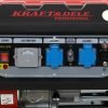 Benzininis vienfazis elektros generatorius 3000W 12/230V 3,0kW/3.8kvA KD136 - Sodrinta.lt