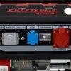 Benzininis trifazis elektros generatorius 3000W 12/230/380V KD139 - Sodrinta.lt