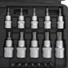 TORX galvučių ir antgalių rinkinys – 29 vnt. KD10242 - Sodrinta.lt
