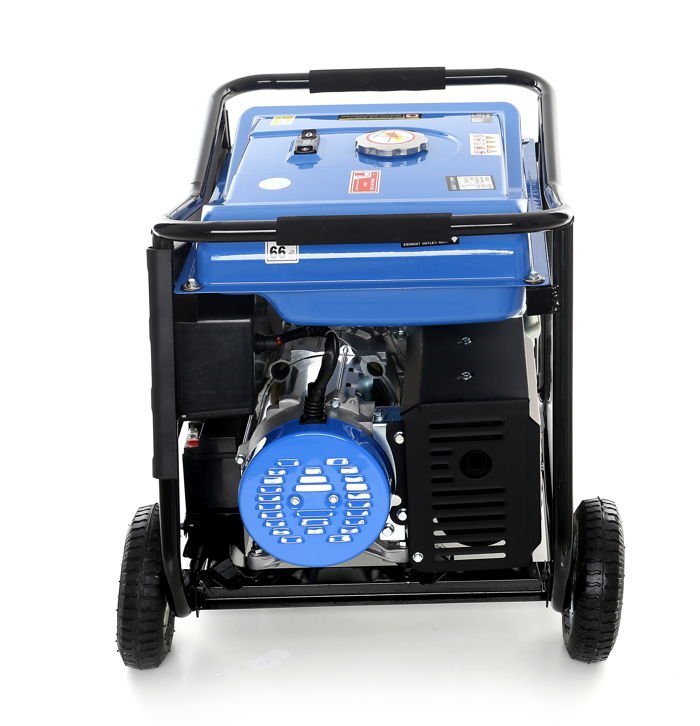 Benzininis vienfazis elektros generatorius 5000W 230V/12V KD145 - Sodrinta.lt