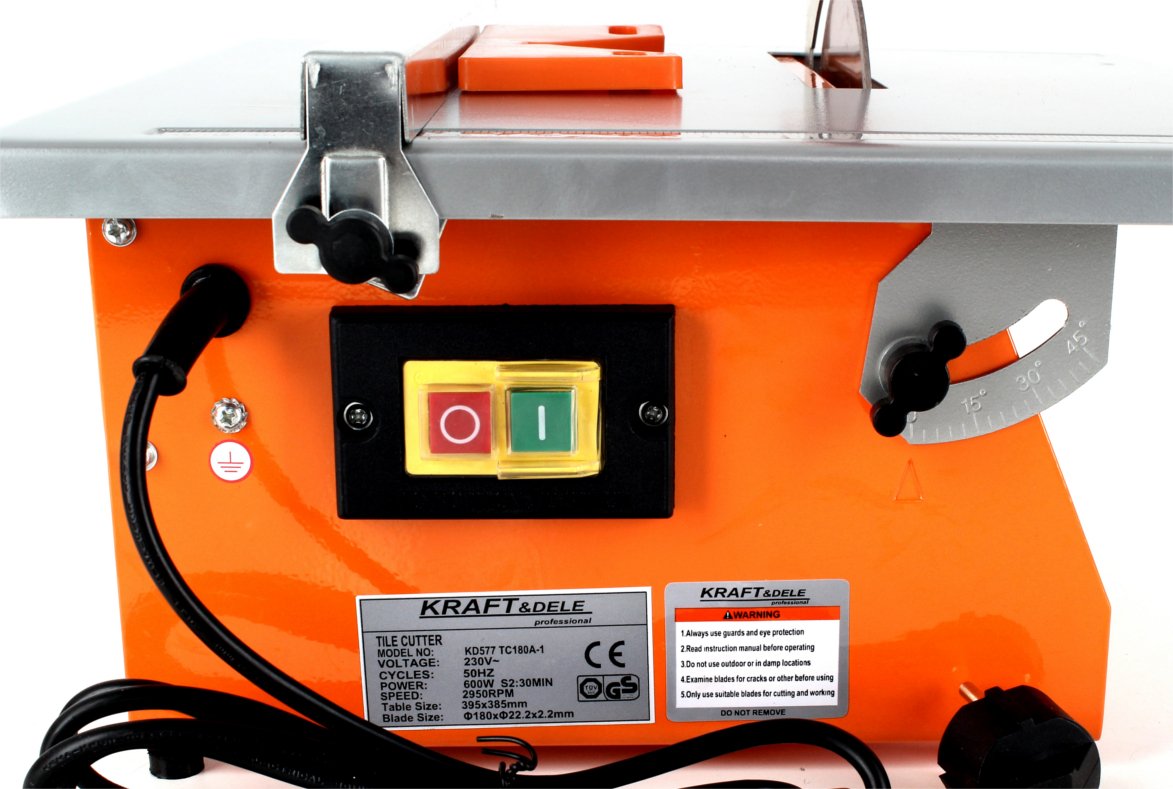 Elektrinės plytelių pjaustymo staklės 1800W KD577 - Sodrinta.lt