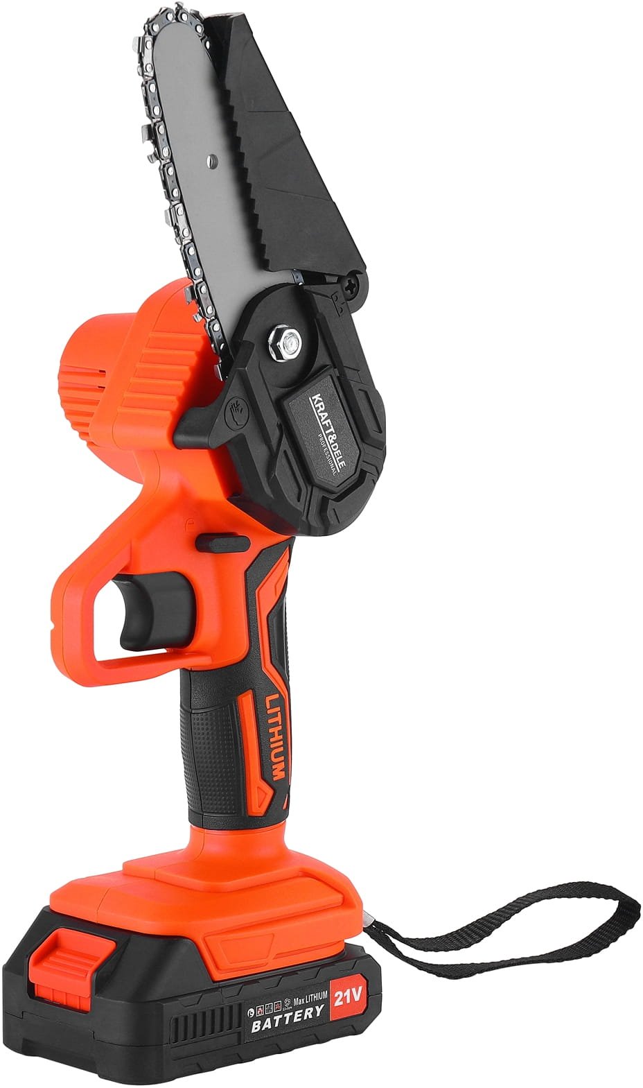 Akumuliatorinis genėjimo pjūklas su teleskopiniu kotu 21V, 4" KD10642 - Image 6