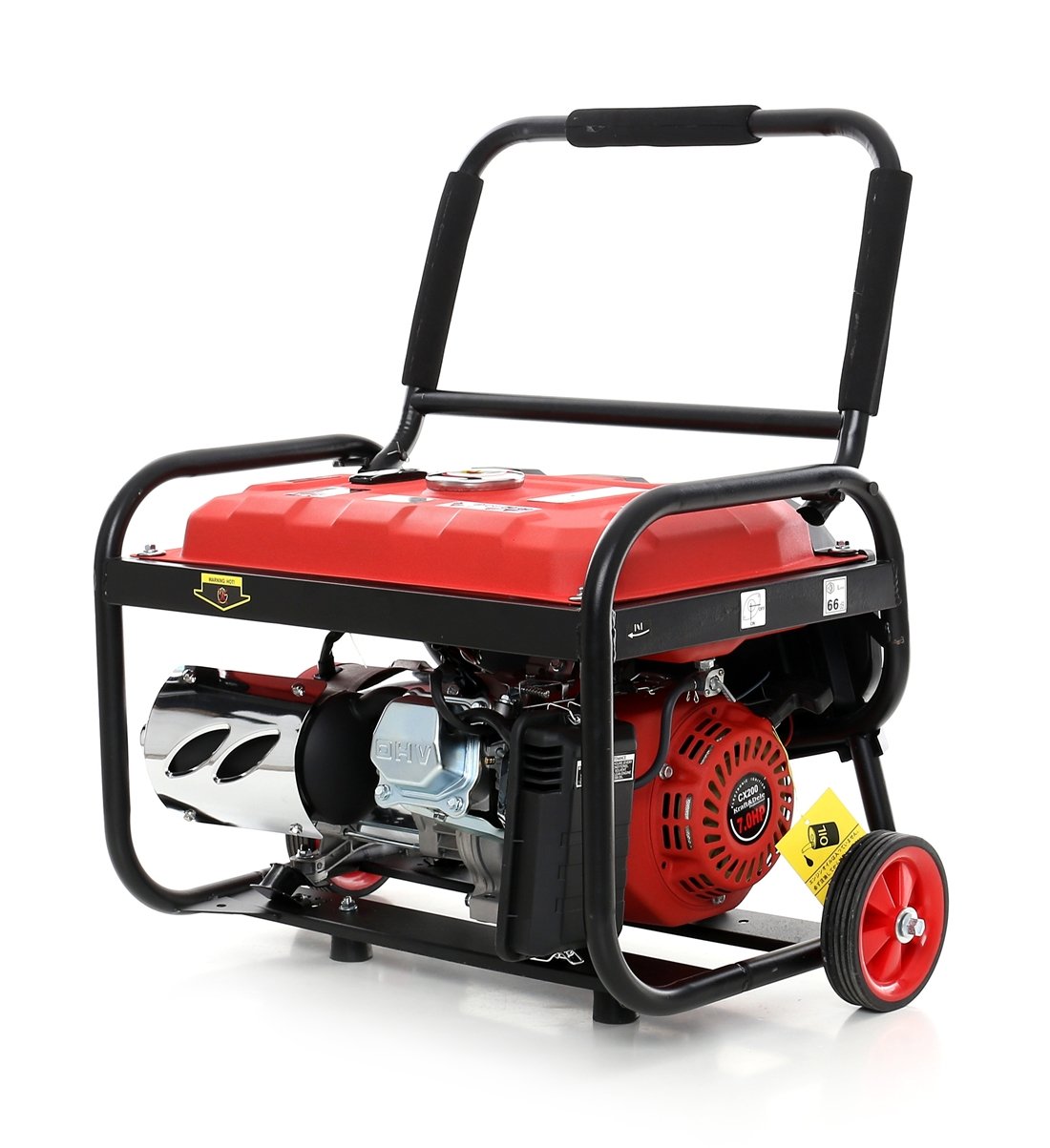 Benzininis trifazis elektros generatorius 3000W 12/230/380V KD139 - Sodrinta.lt