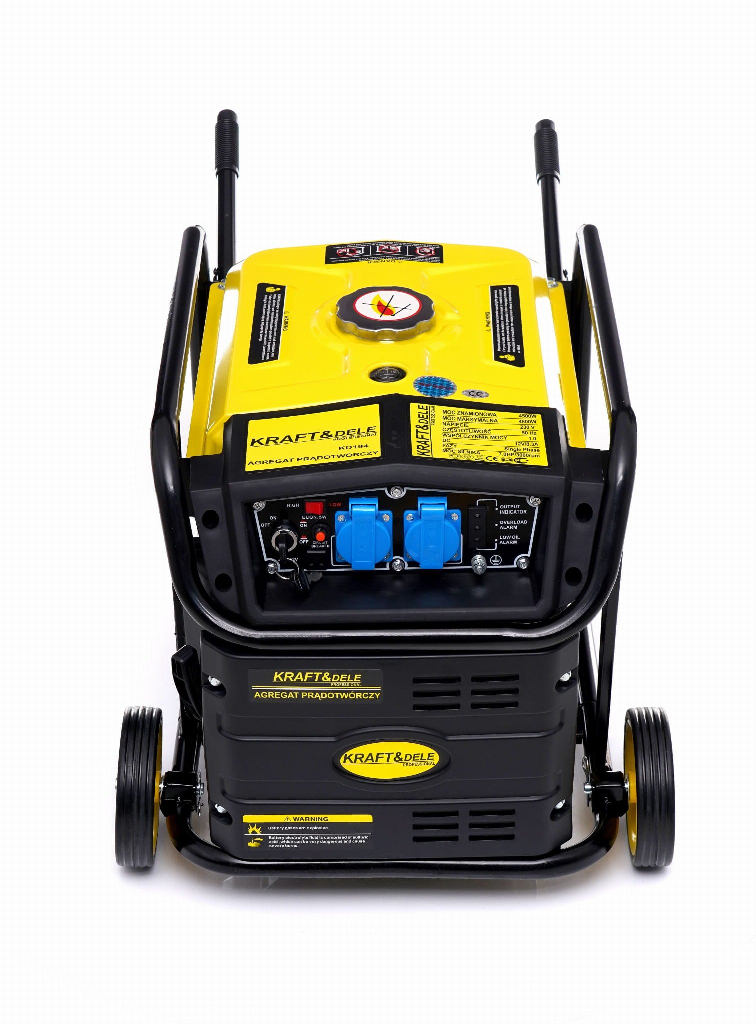 Inverterinis elektros generatorius 4,8 kW KD194 - Sodrinta.lt