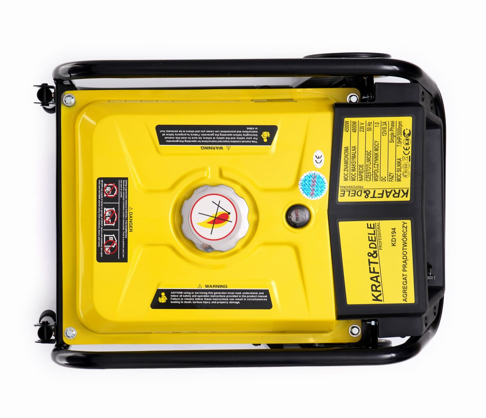 Inverterinis elektros generatorius 4,8 kW KD194 - Sodrinta.lt