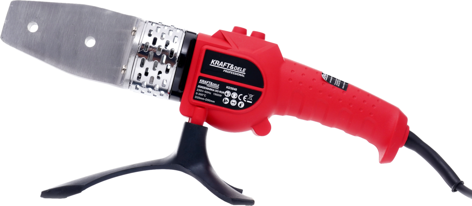 Suvirinimo aparatas termoplasto vamzdžiams (PVC) 1900W KD3040 - Image 6